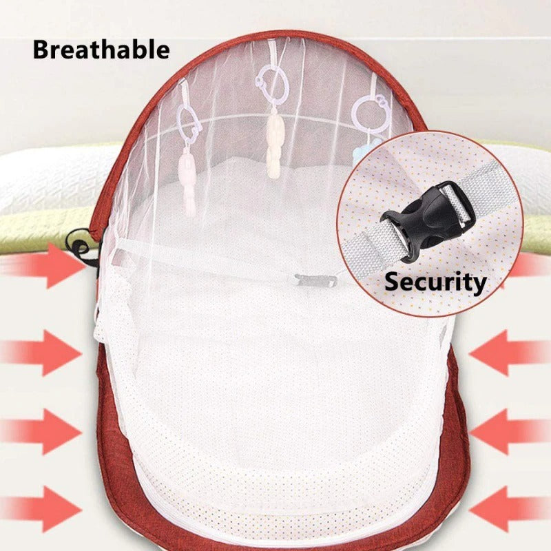 Breathable Infant Sleeping Basket – Perfect for Travel &amp; Outdoors