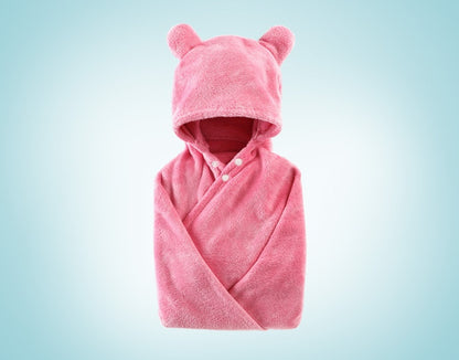 Baby Care Hooded Towel – Cozy and Cute Post-Bath Comfort