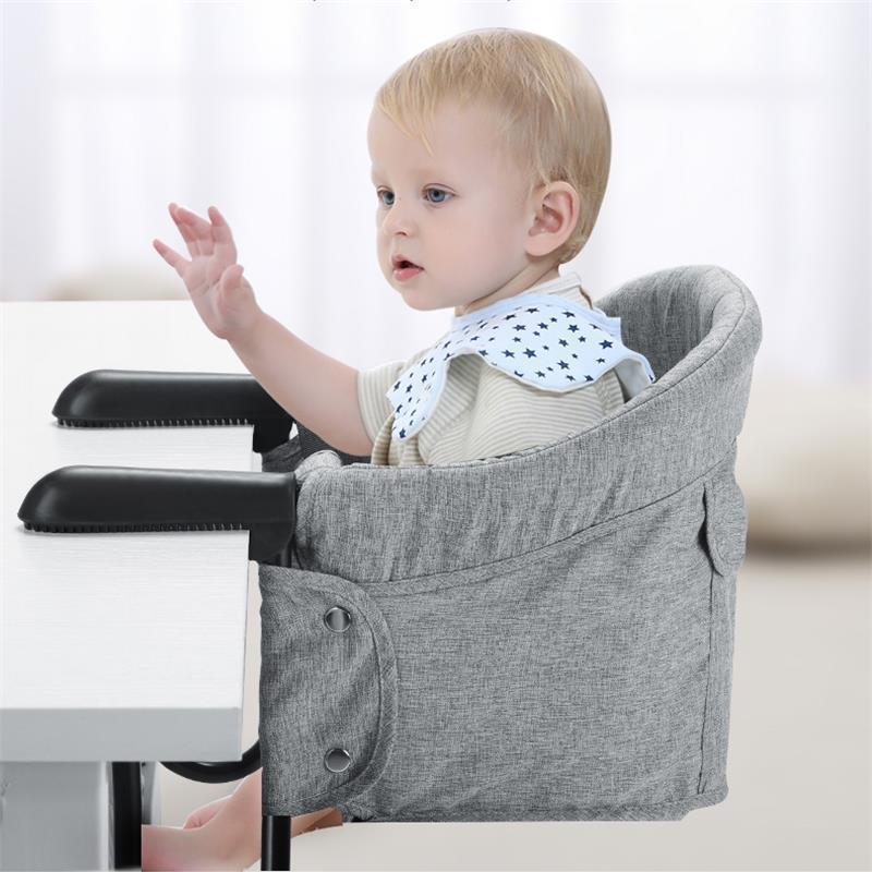 Foldable Baby Table Side Chair – Portable High Chair for Mealtime