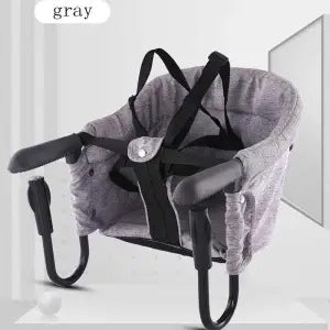 Foldable Baby Table Side Chair – Portable High Chair for Mealtime