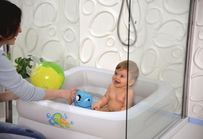 Inflatable Baby Tub Pool – Durable PVC Bathtub for Infants &amp; Toddlers