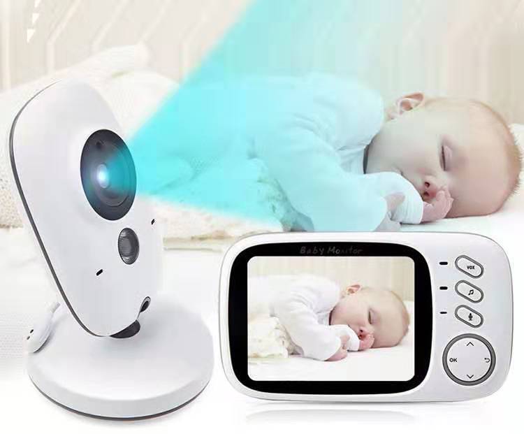 Multifunctional Video Baby Monitor – High-Resolution Camera &amp; Two-Way Audio