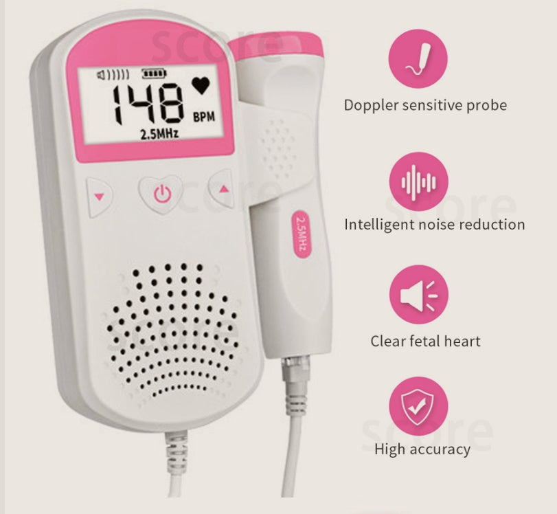 Portable Baby Heartbeat Monitor – Easy & Safe for Expectant Parents