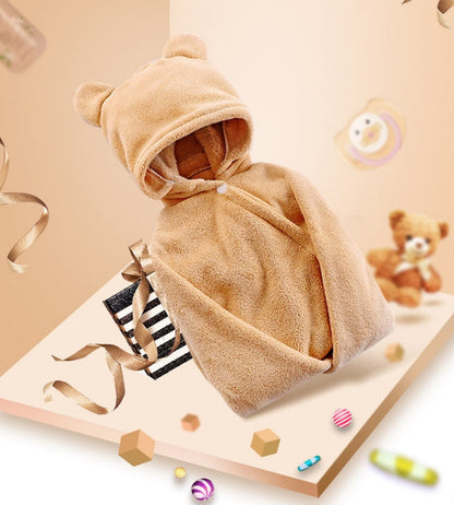 Baby Care Hooded Towel – Cozy and Cute Post-Bath Comfort