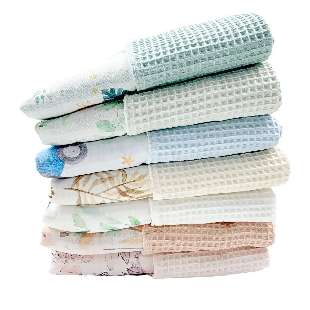 Cotton Waffle Nursery Blanket