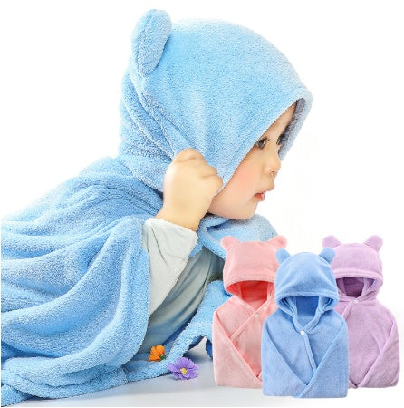 Baby Care Hooded Towel – Cozy and Cute Post-Bath Comfort