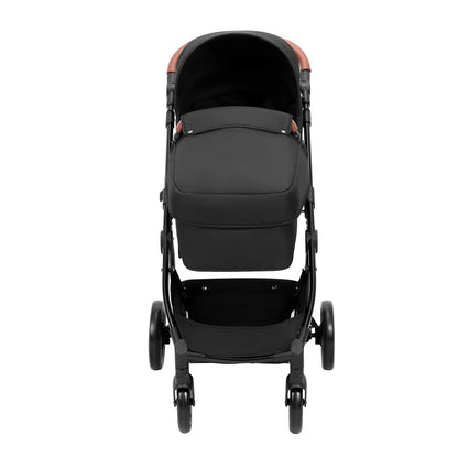 Carbon Steel Infant Stroller – Comfortable Design with Leg Cover &amp; Mesh Net