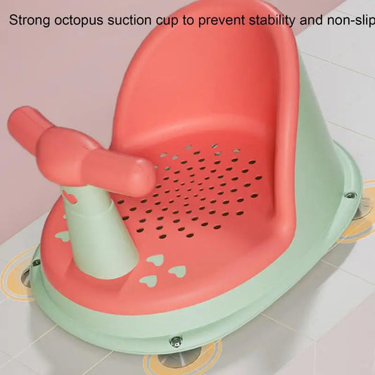 Infant Bath Chair with Suction Cups – Safe &amp; Comfortable Design