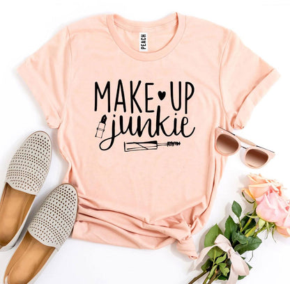 Makeup Junkie Graphic Tee – Trendy and Comfortable for Beauty Lovers