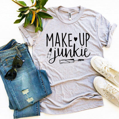 Makeup Junkie Graphic Tee – Trendy and Comfortable for Beauty Lovers