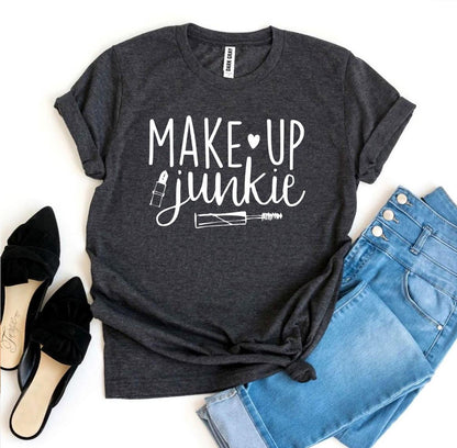 Makeup Junkie Graphic Tee – Trendy and Comfortable for Beauty Lovers