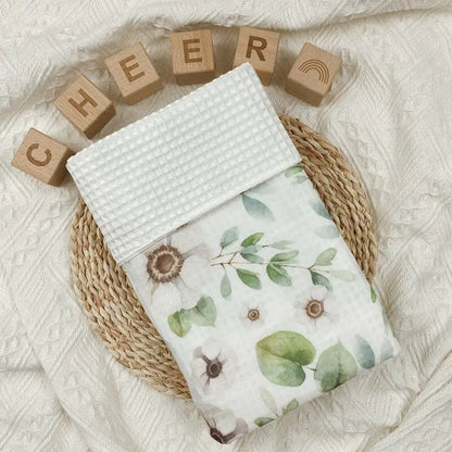 Cotton Waffle Nursery Blanket